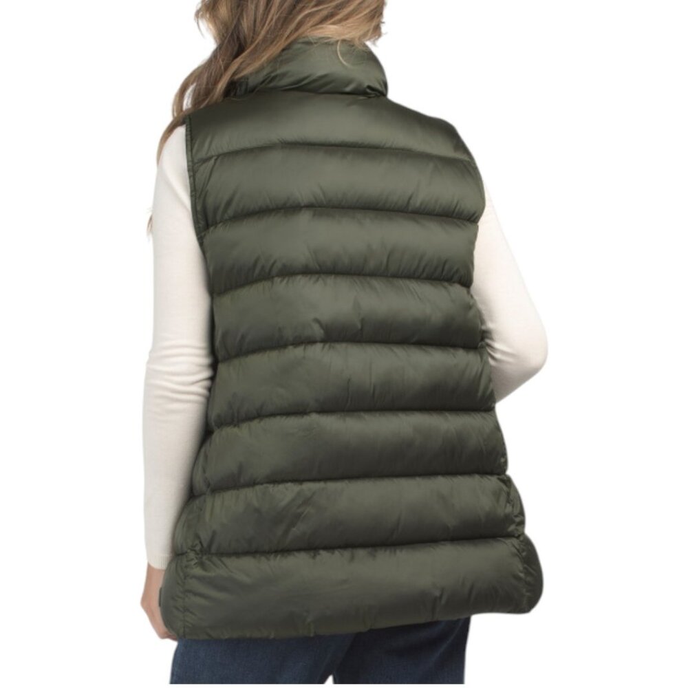 SAVE THE DUCK Coral Elongated Puffer Style Vest - Picture 2 of 2